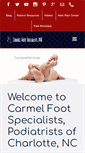 Mobile Screenshot of carmelfoot.com